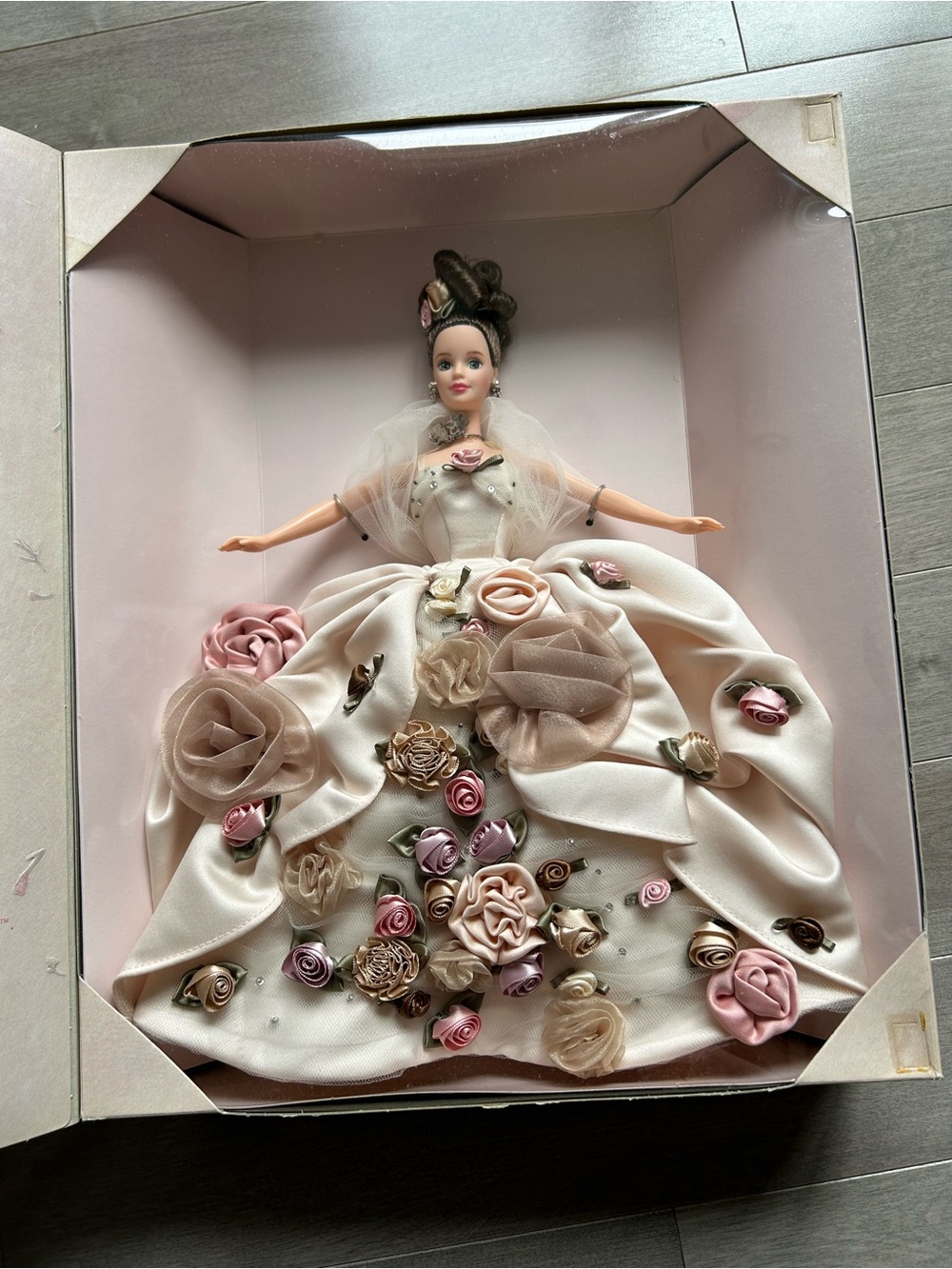 FAO Schwarz Limited Edition Antique Rose Barbie Doll